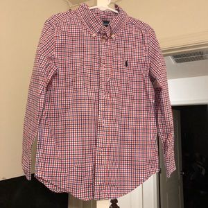 Polo by Ralph Lauren, Plaid Button Down, Size 6